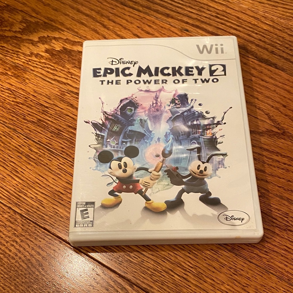 3/$20 Epic Mickey 2: The Power of Two Nintendo Wii Video Game